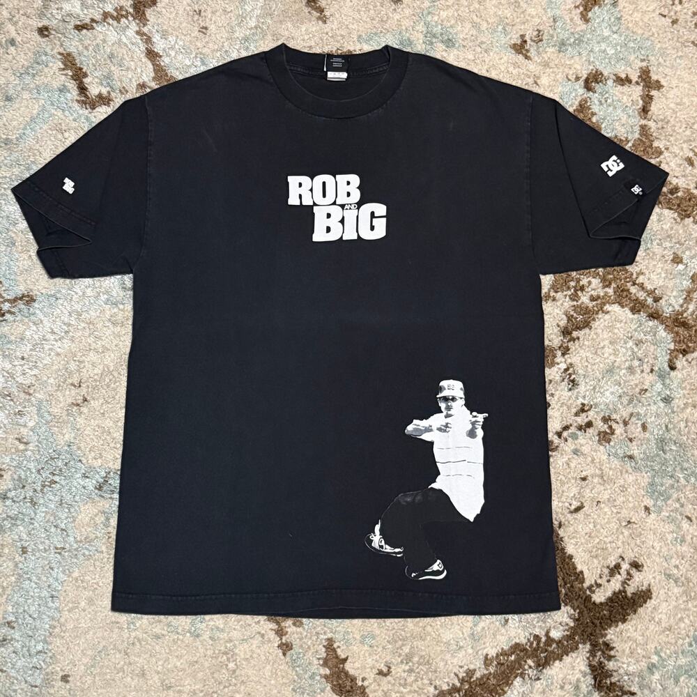 Vintage 2000s Rob and Big Shirt Size Large MTV Rob Dyrdek Christopher Boykin